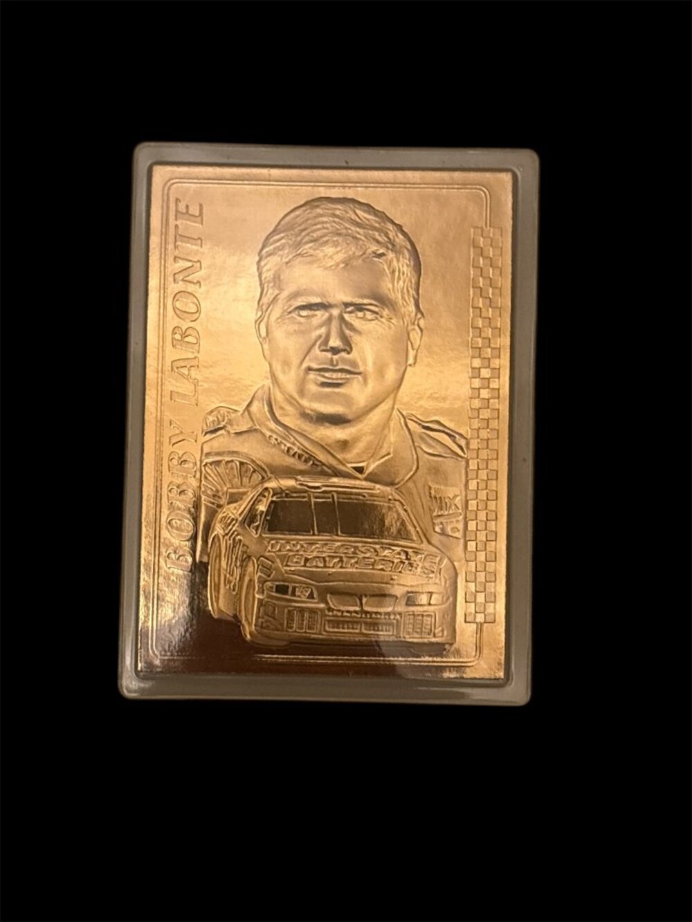 Bobby Labonte Gold Card